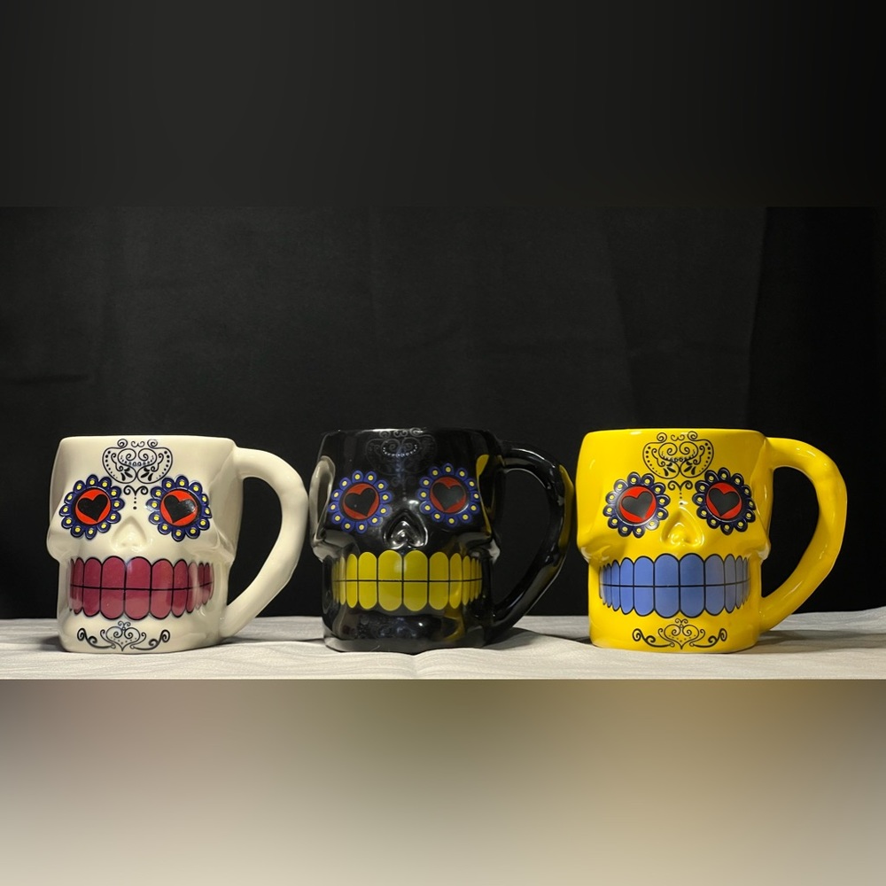 Day of the Dead, Sugar Skull Mug Set